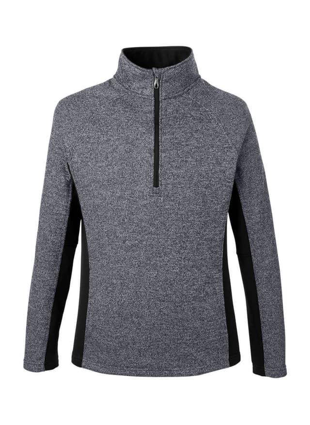 Spyder Men's Constant Half-Zip - Black Heather / Black (BHT) 3XL