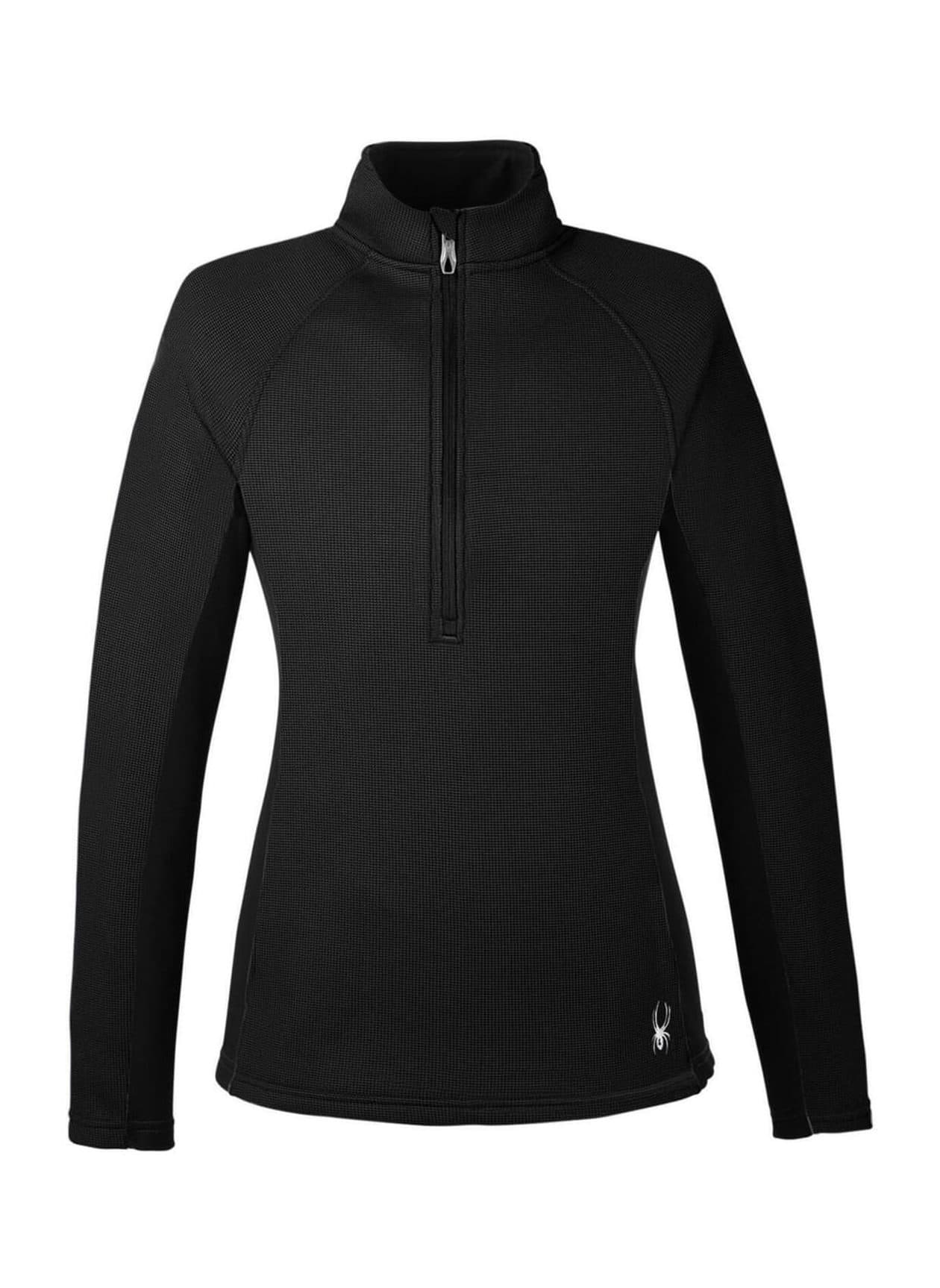 Spyder Women's Constant Half-Zip - Black / Black (BLK) LG