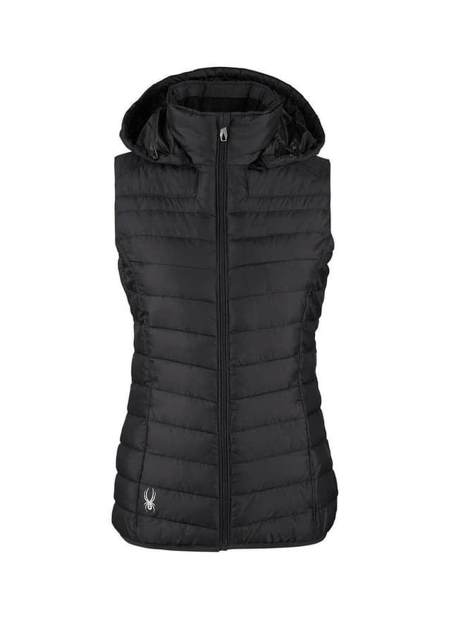 Spyder Women's Supreme Puffer Vest - Black LG