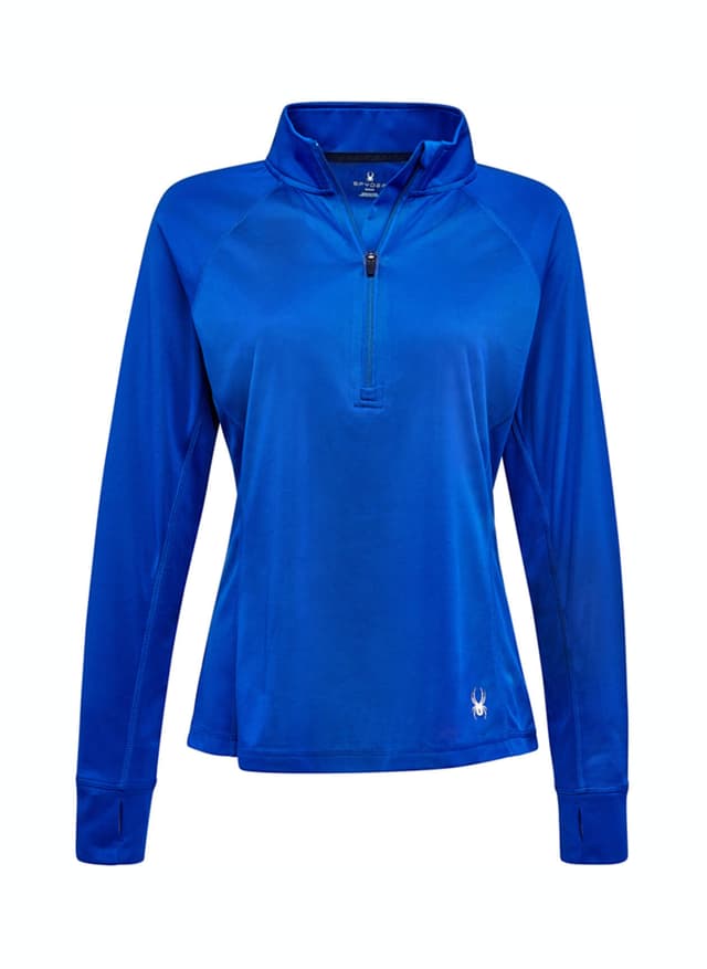 Spyder Women's Freestyle Half-Zip - Electric Blue (BLU) LG