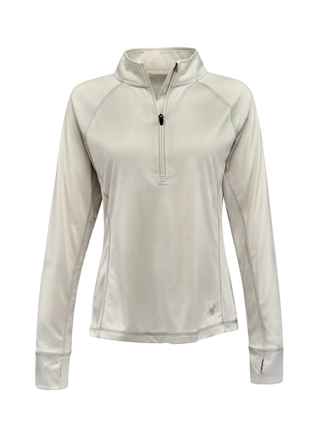 Spyder Women's Freestyle Half-Zip - Light Grey LG