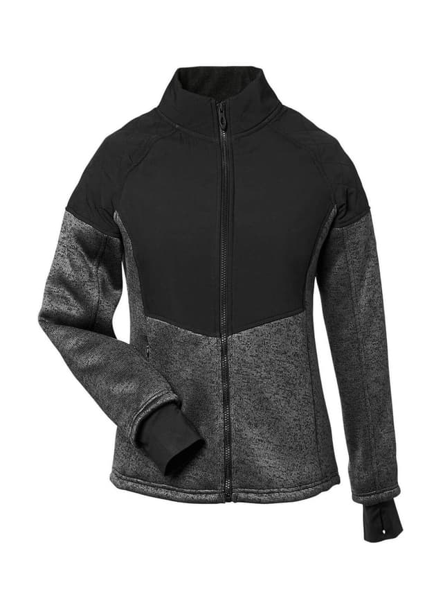 Spyder Women's Passage Sweater Jacket - Light Grey LG