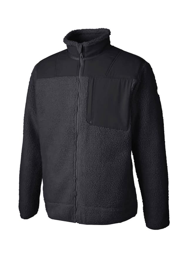 Spyder Unisex Venture Sherpa Jacket - Black 3XL