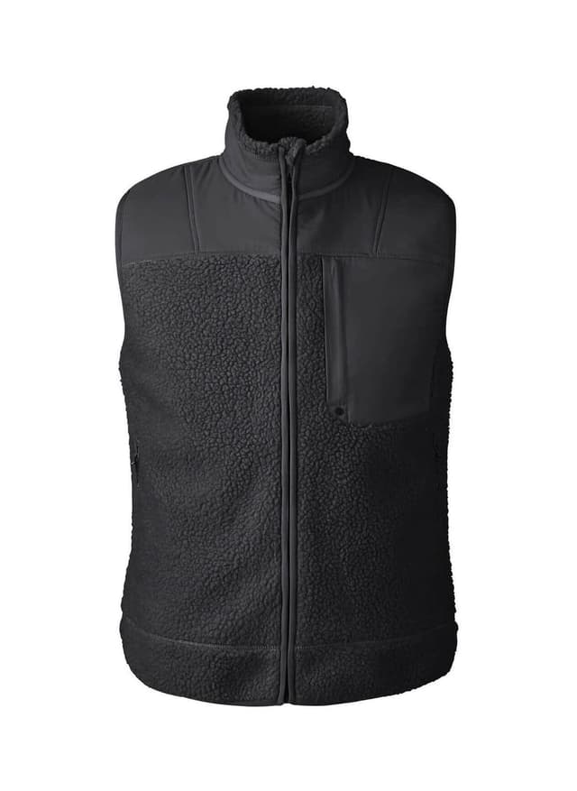 Spyder Unisex Venture Sherpa Vest - Black 3XL