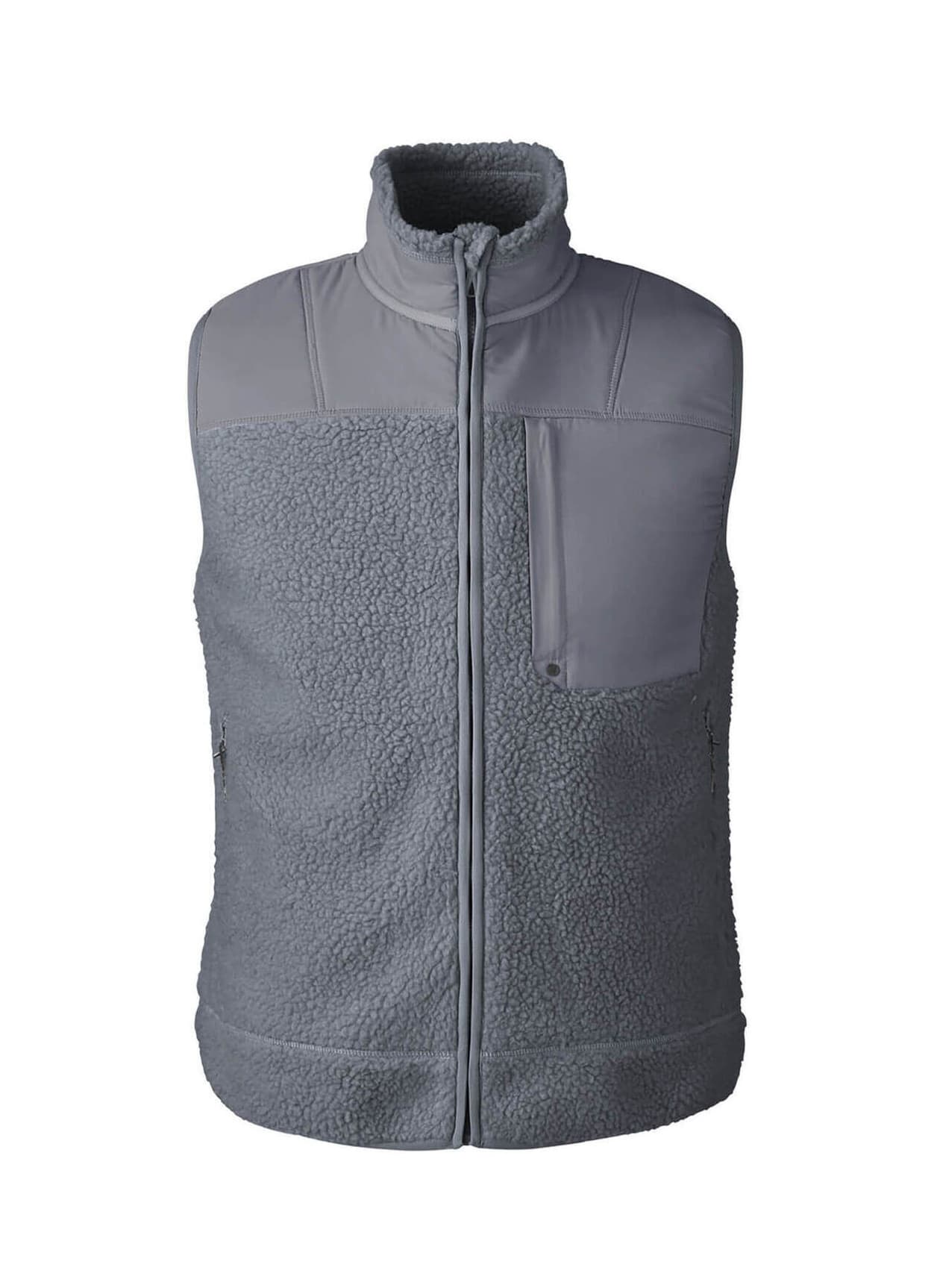 Spyder Unisex Venture Sherpa Vest - Dark Grey 3XL