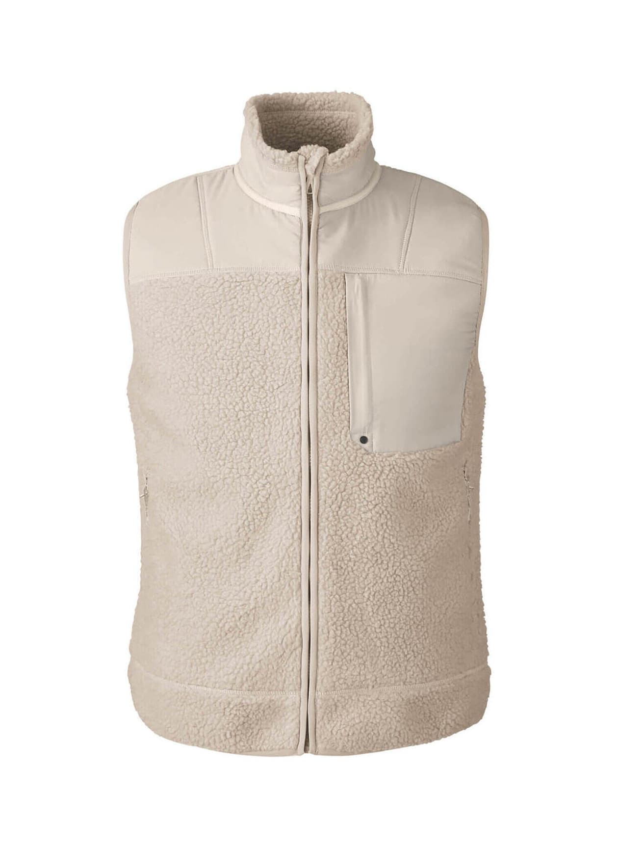 Spyder Unisex Venture Sherpa Vest - White 3XL