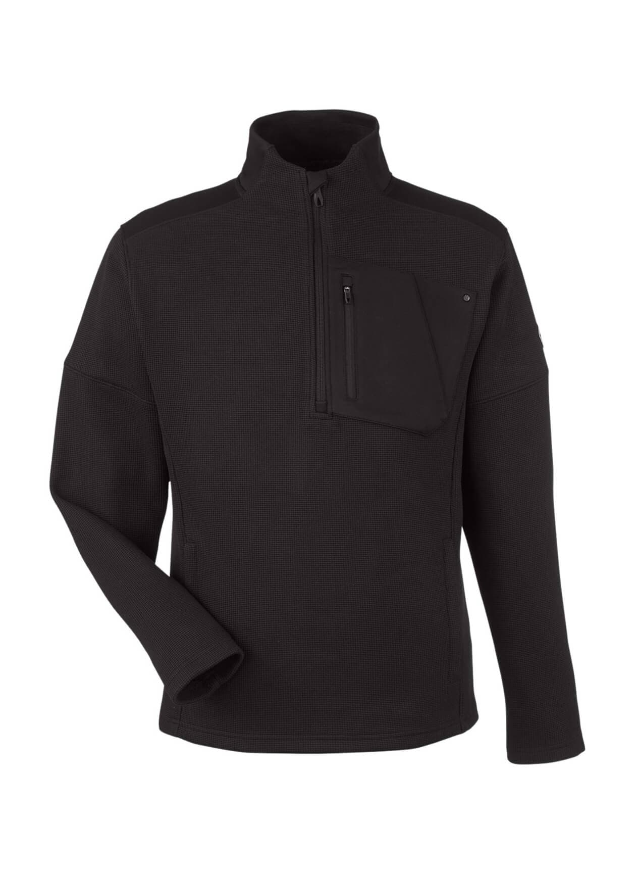 Spyder Men's Constant Canyon Quarter-Zip - Black 3XL