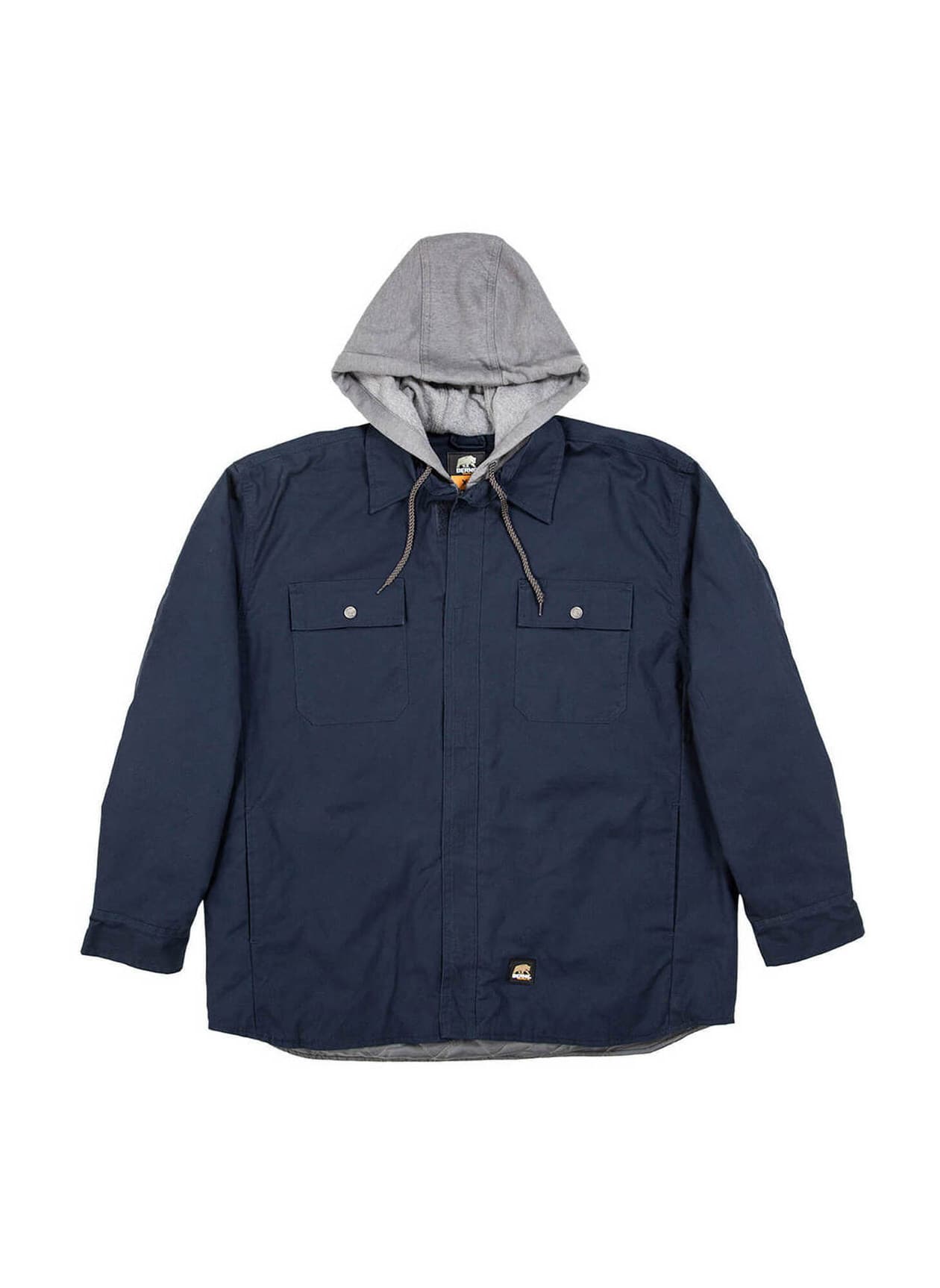 Berne Men's Throttle Hooded Shirt Jacket