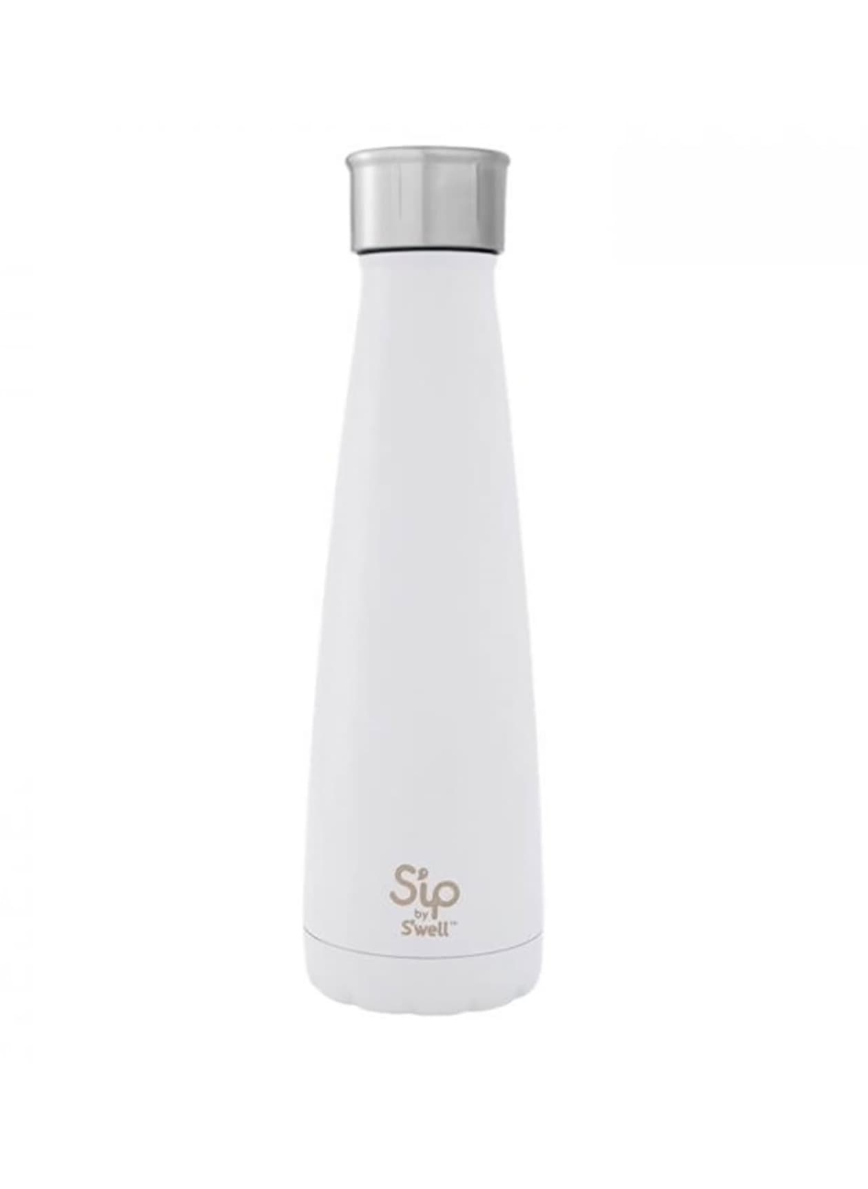 S'ip by S'well 15 oz Bottle - White MISC