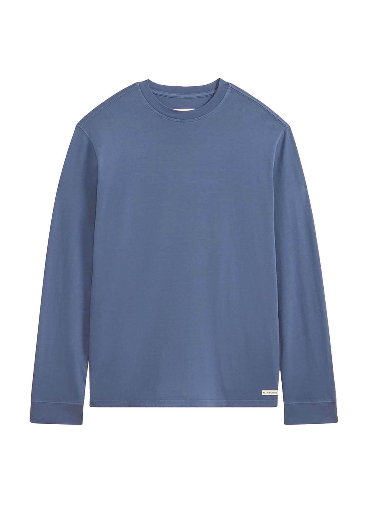 Fair Harbor Men's Saltaire Long Sleeve Tee - Navy LG