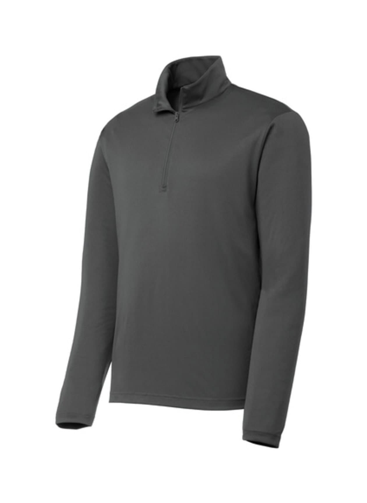 Sport-Tek Men's PosiCharge Competitor Quarter-Zip - Dark Grey 3XL