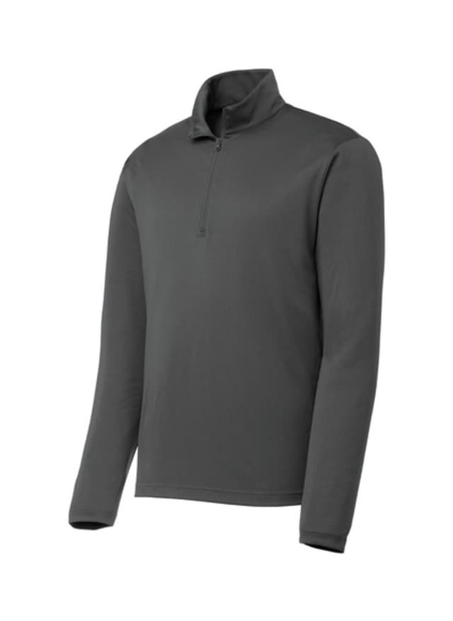 Sport-Tek Men's PosiCharge Competitor Quarter-Zip - Dark Grey 3XL