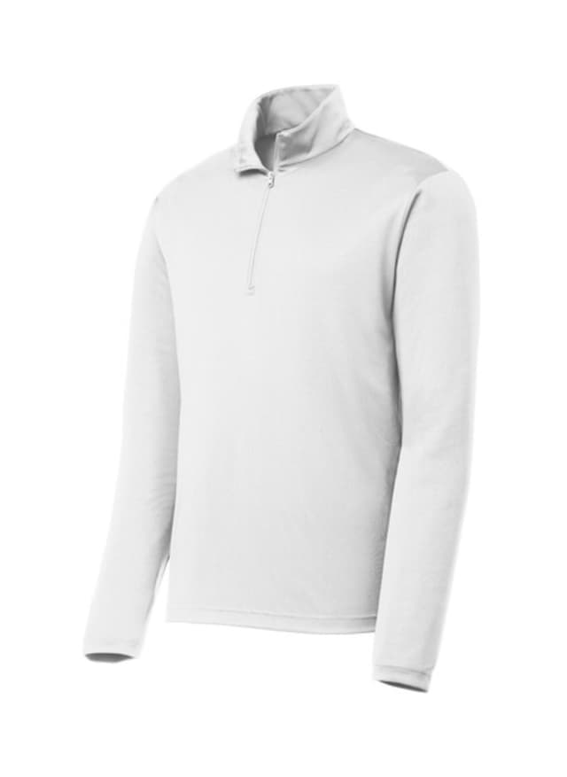 Sport-Tek Men's PosiCharge Competitor Quarter-Zip - White 3XL