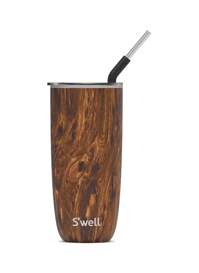 S'well 24 oz Tumbler with Straw - Brown MISC