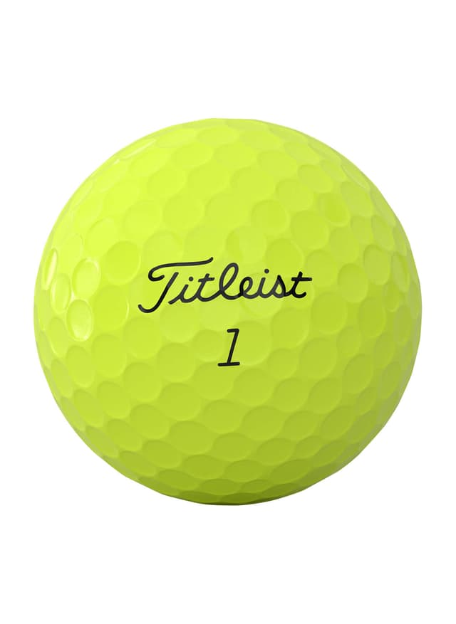 Titleist AVX Yellow Golf Balls 2026 - Yellow MISC