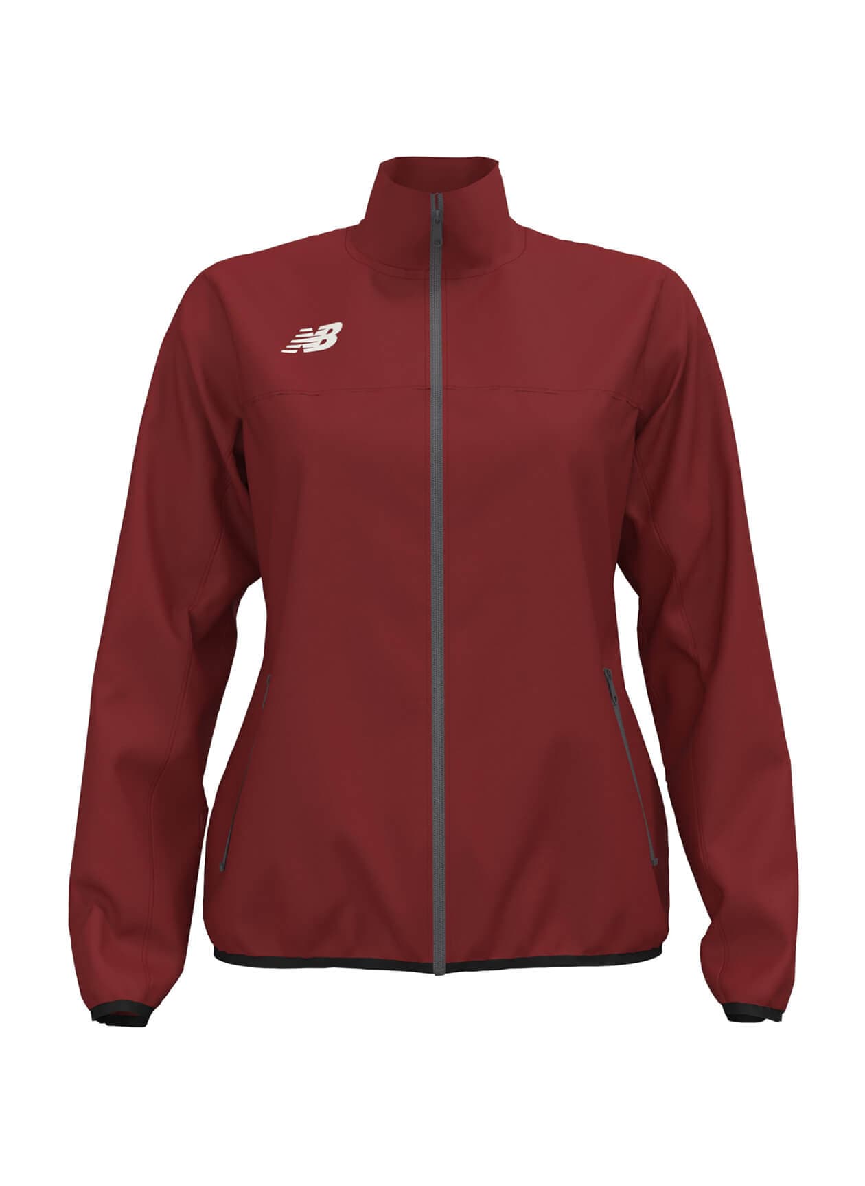 New Balance Women's Athletics Jacket - Red LG