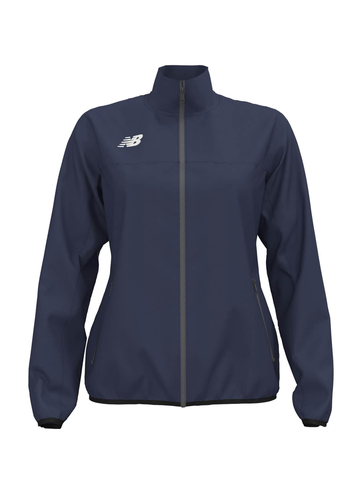 New Balance Women's Athletics Jacket - Navy LG