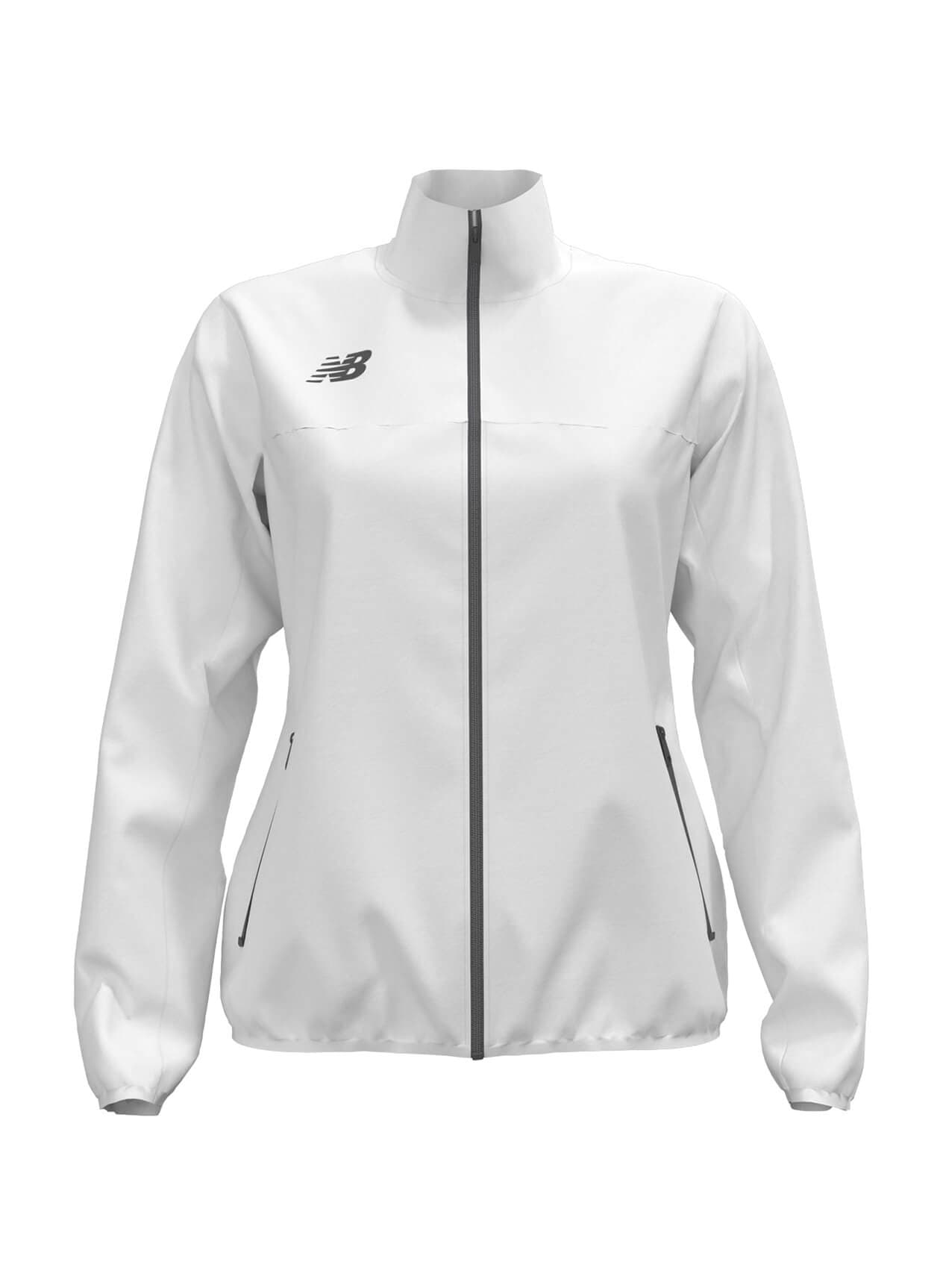 New Balance Women's Athletics Jacket - White LG