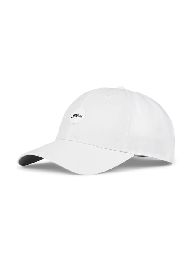 Titleist Montauk Lightweight Hat SP25 - White / Washed Indigo / Crimson MISC