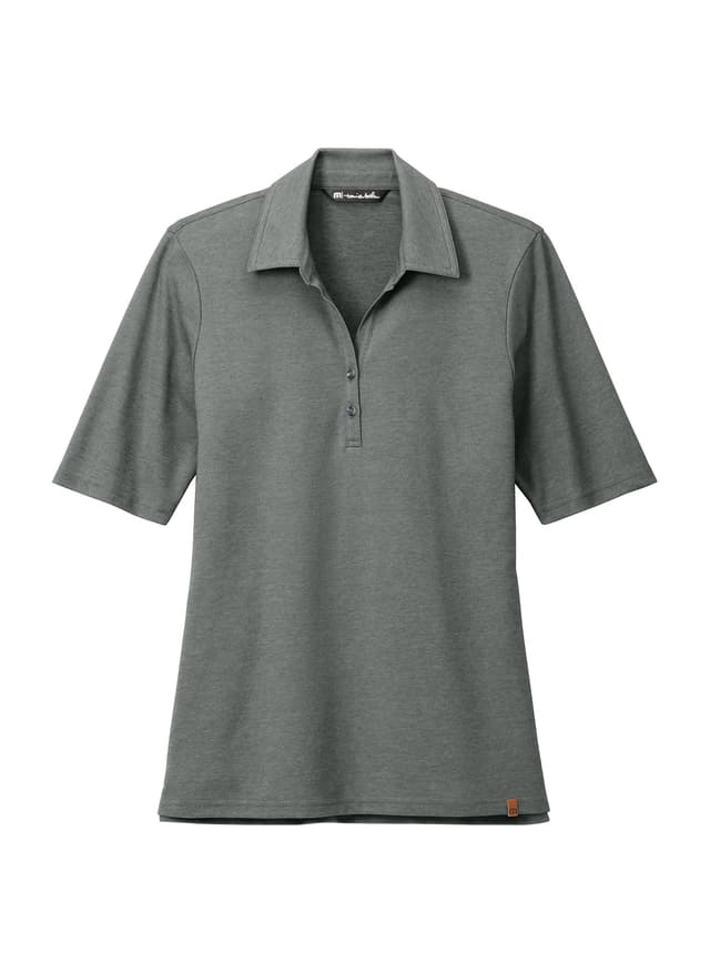 TravisMathew Women's Sunsetters Polo - Dark Grey LG