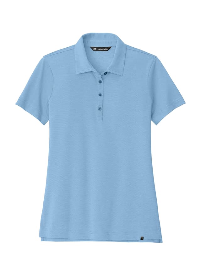 TravisMathew Women's Sunnyvale Polo - Cyan LG