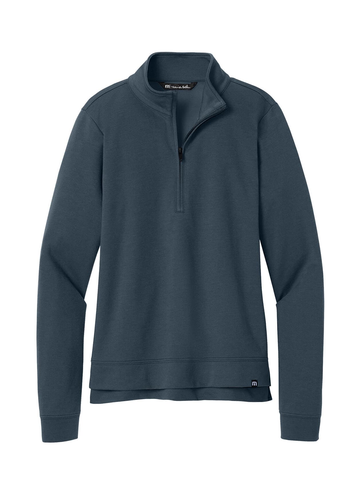 TravisMathew Women’s Coveside Half-Zip - Navy LG