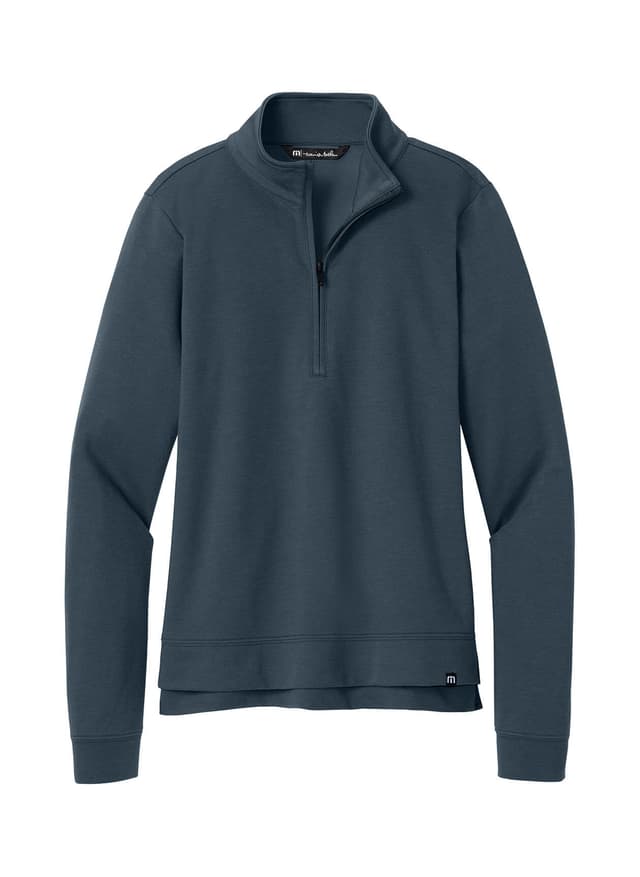 TravisMathew Women’s Coveside Half-Zip - Navy LG