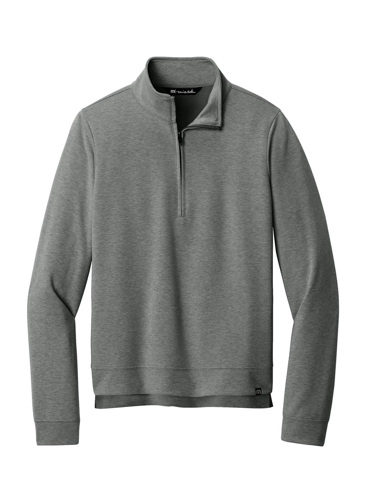 TravisMathew Women’s Coveside Half-Zip - Dark Grey LG