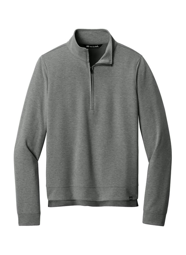 TravisMathew Women’s Coveside Half-Zip - Dark Grey LG
