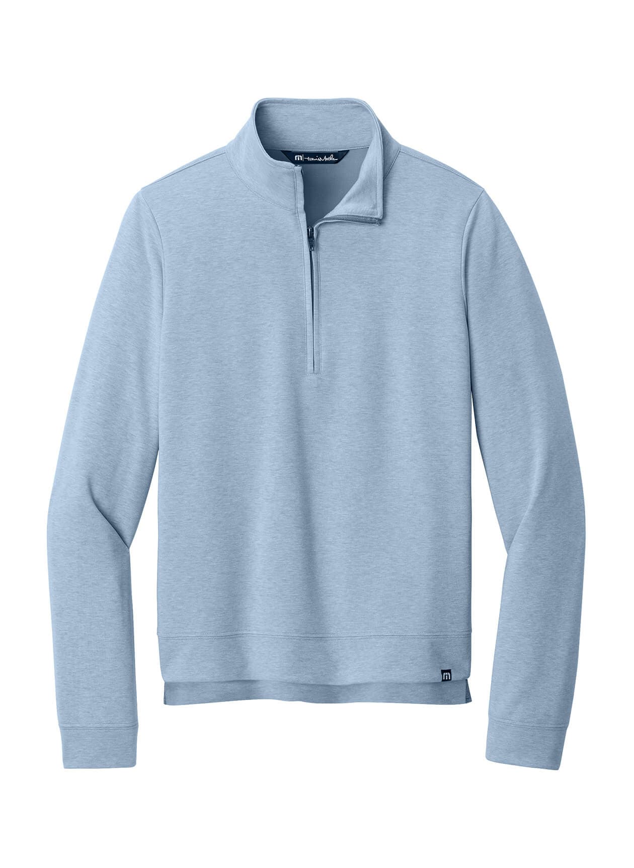 TravisMathew Women’s Coveside Half-Zip - Cyan LG