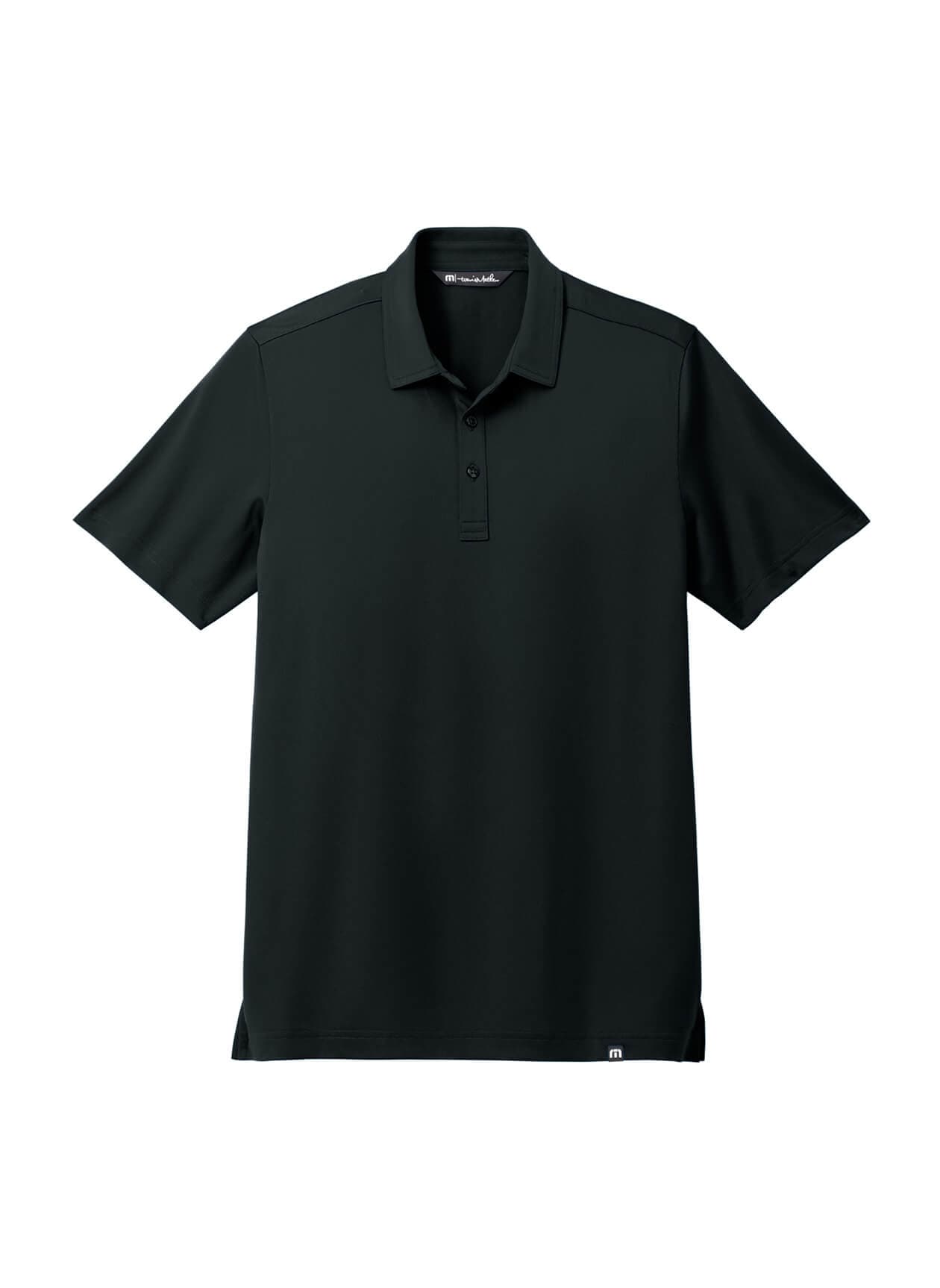 TravisMathew Men's Cabana Solid Polo - Black 3XL