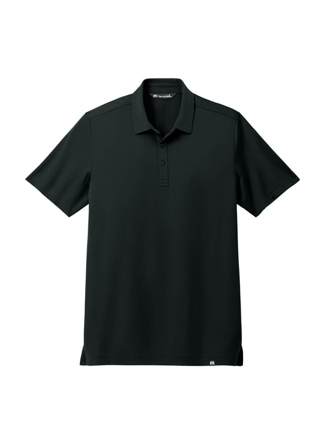TravisMathew Men's Cabana Solid Polo - Black 3XL