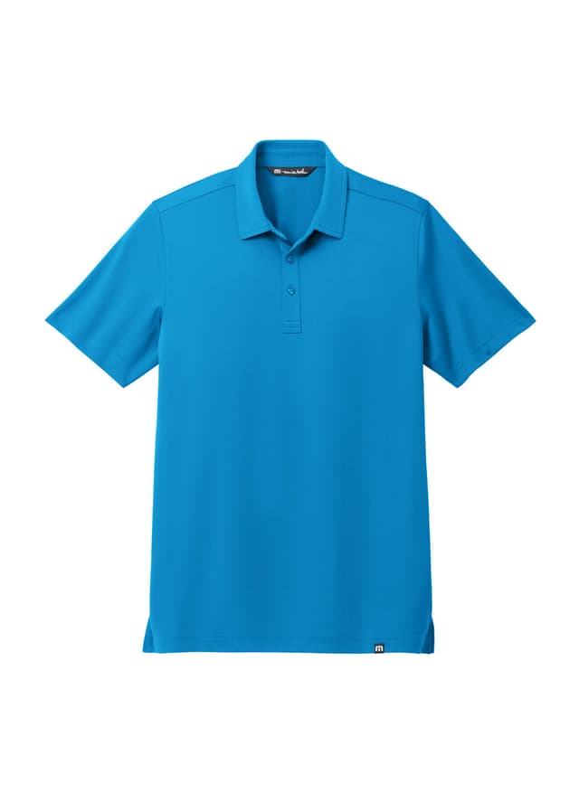 TravisMathew Men's Cabana Solid Polo - Blue 3XL