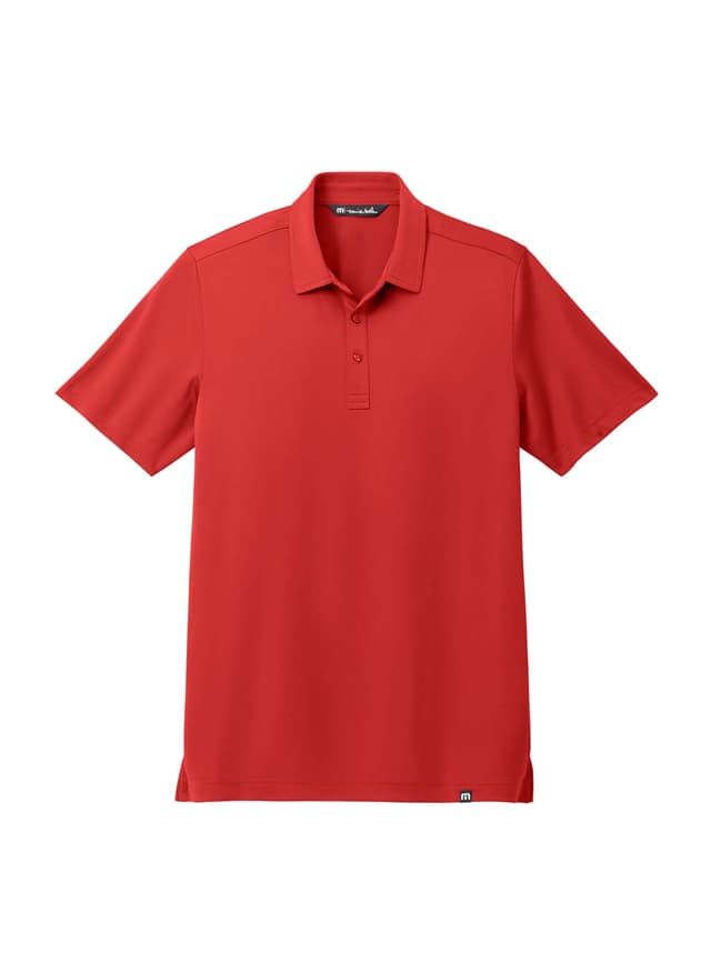 TravisMathew Men's Cabana Solid Polo - Red 3XL