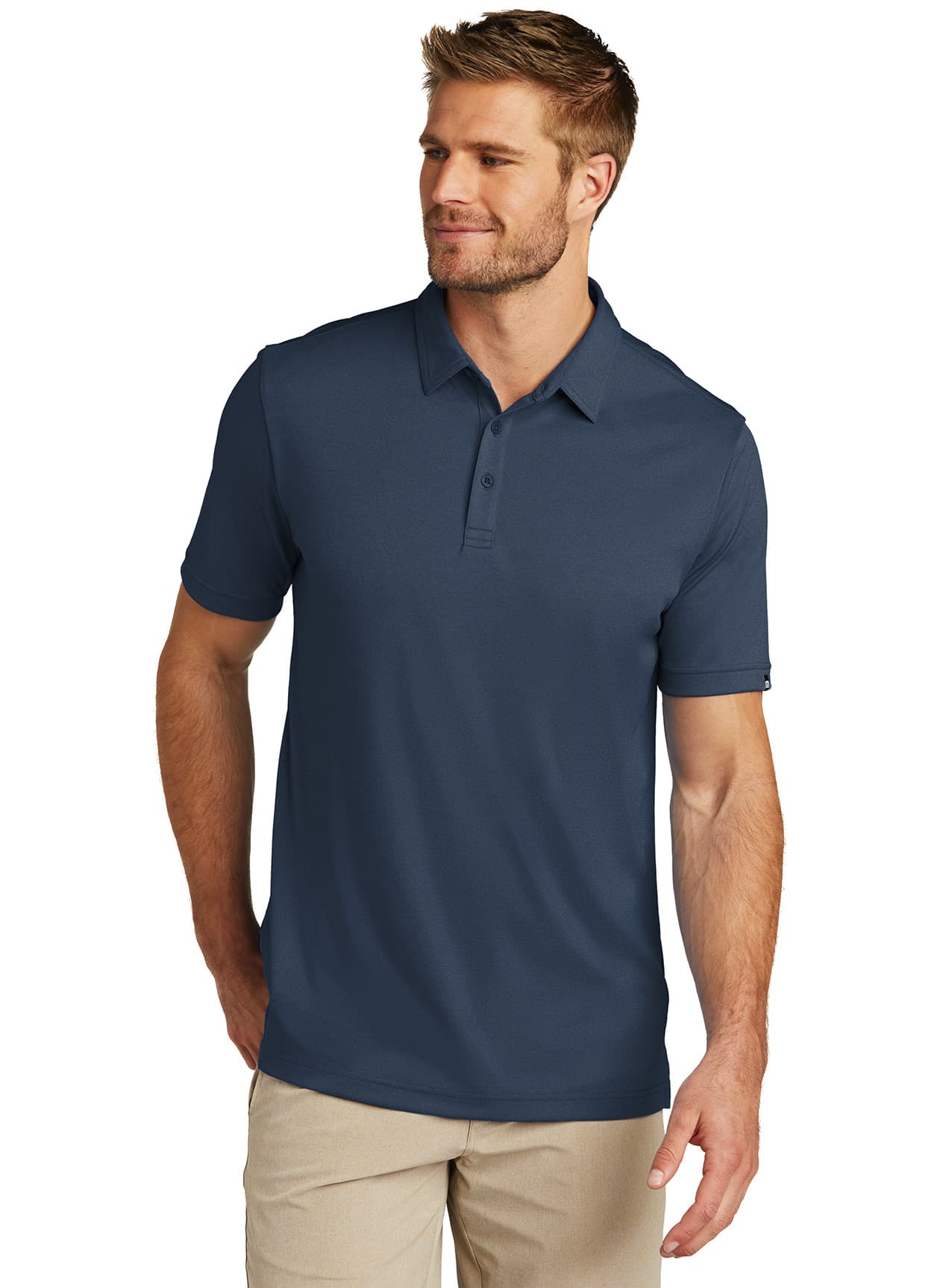 TravisMathew Men's Coto Performance Polo - Blue Nights (BLN) 3XL