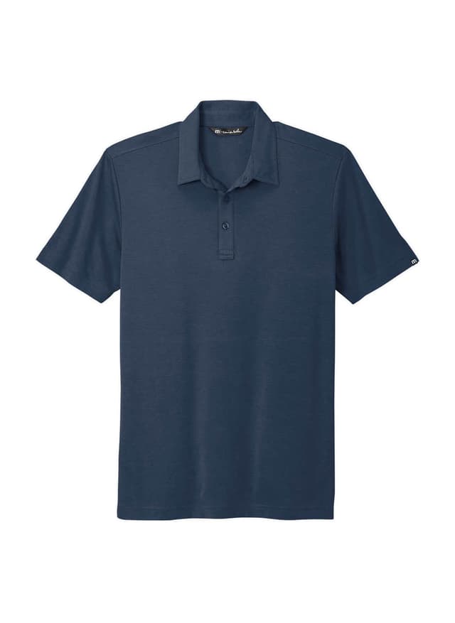 TravisMathew Men's Oceanside Solid Polo - Navy 3XL