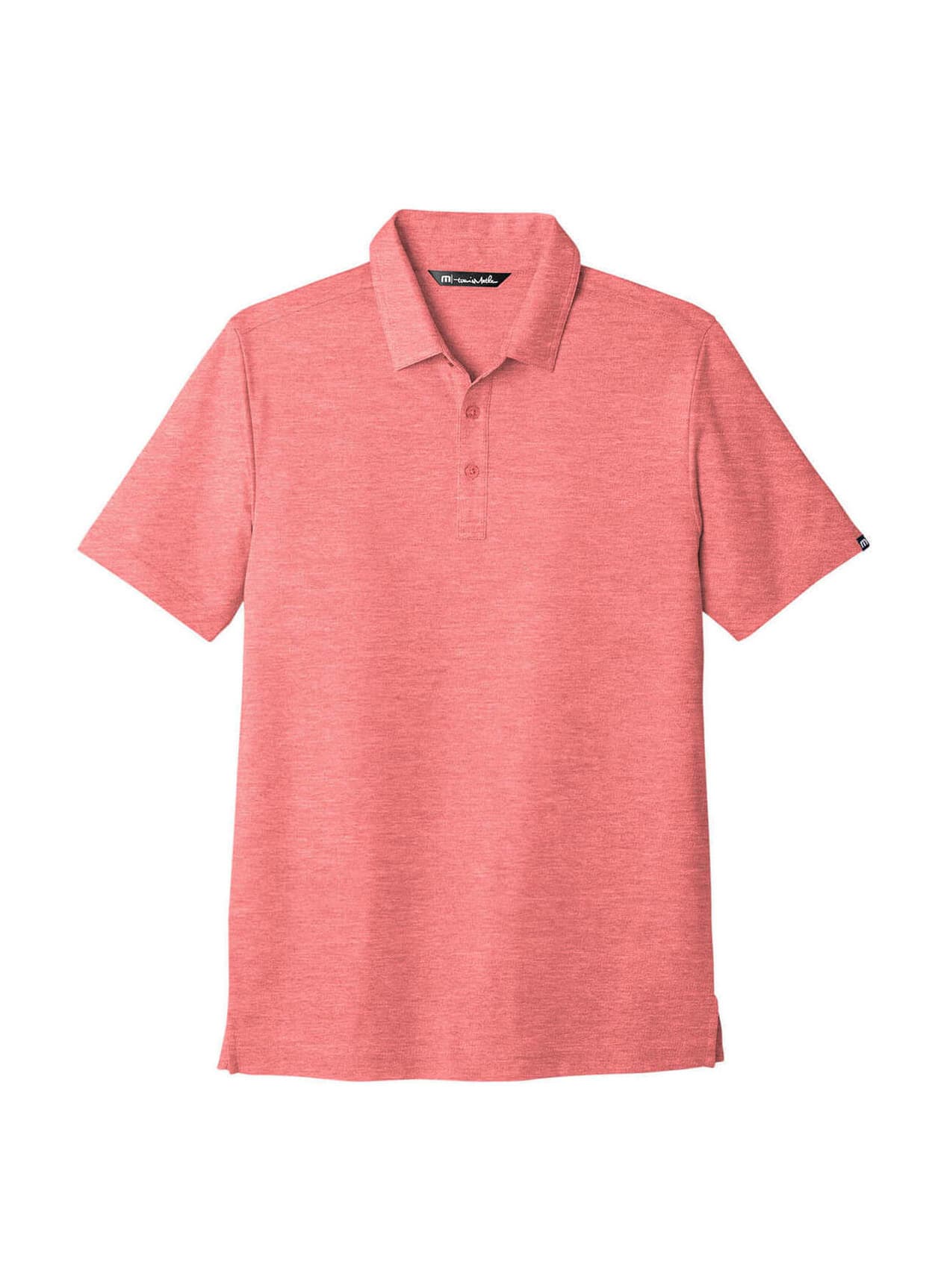 TravisMathew Men's Oceanside Heather Polo - Red 3XL