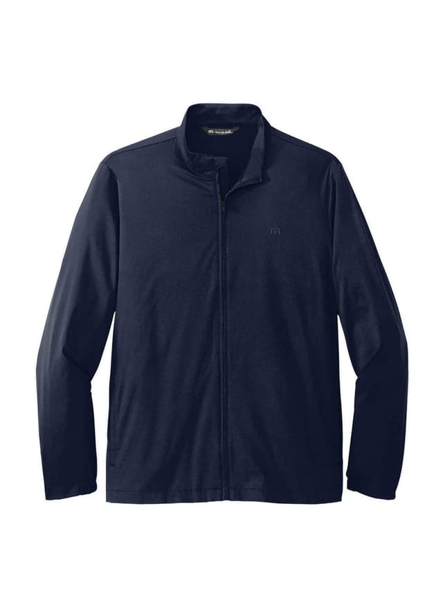 TravisMathew Men's Surfside Jacket - Navy,Black 3XL