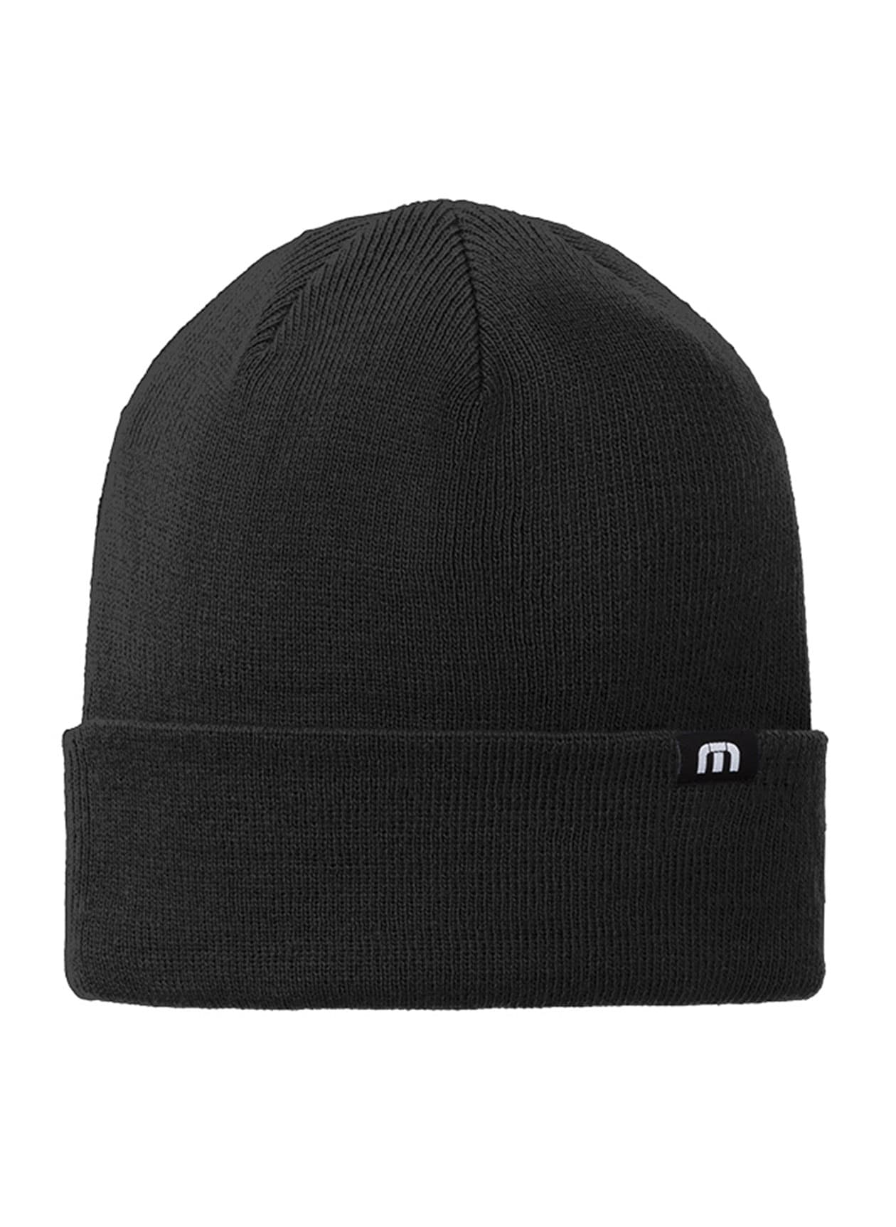 TravisMathew Solid Cuffed Beanie - Black MISC