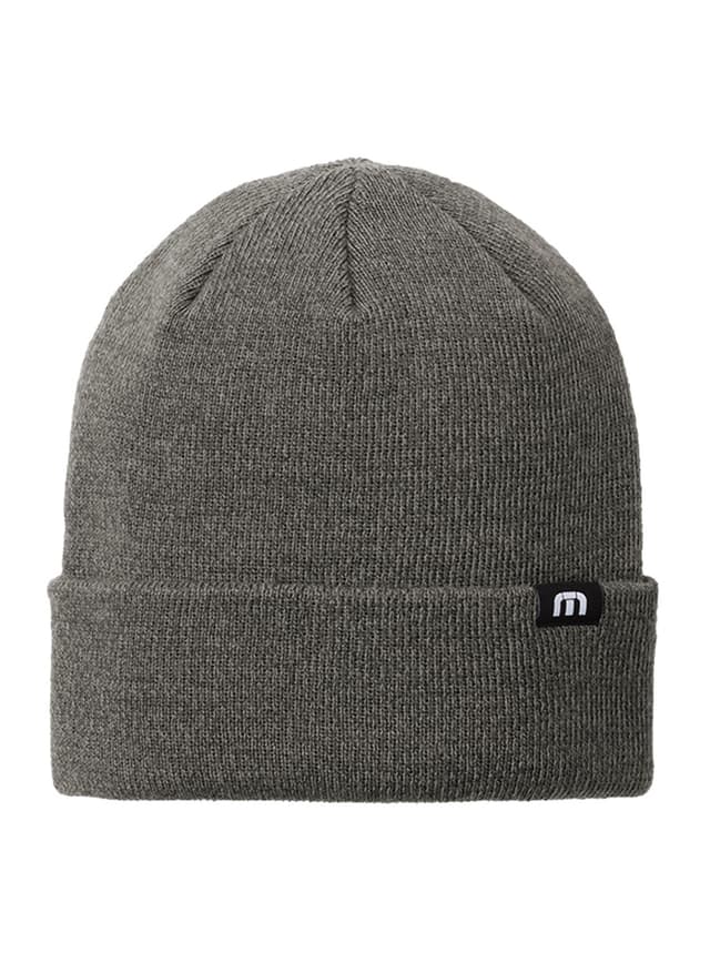 TravisMathew Solid Cuffed Beanie - Light Grey MISC