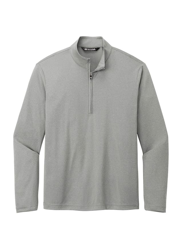 TravisMathew Men's Coto Performance Quarter Zip - Light Grey 3XL