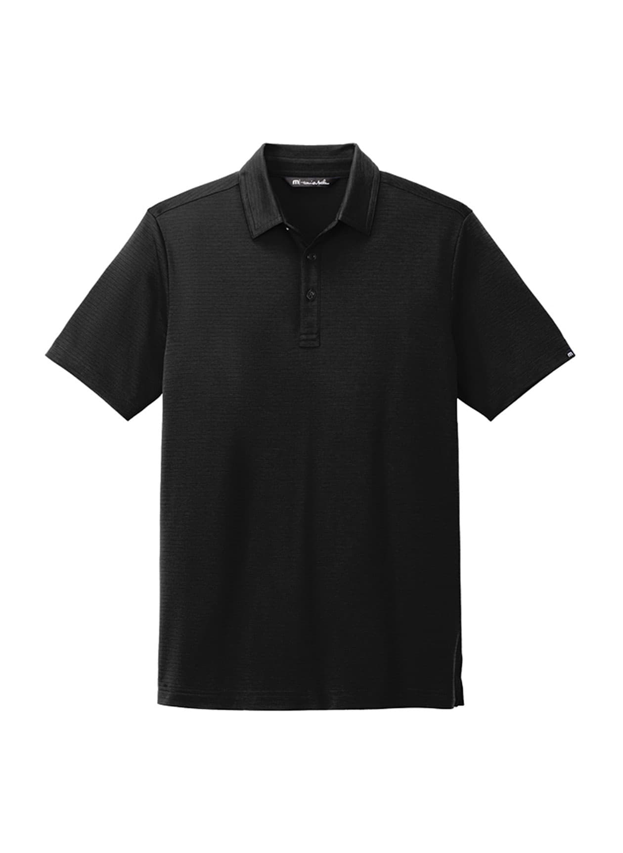 TravisMathew Men's Bayfront Solid Polo - Black 3XL