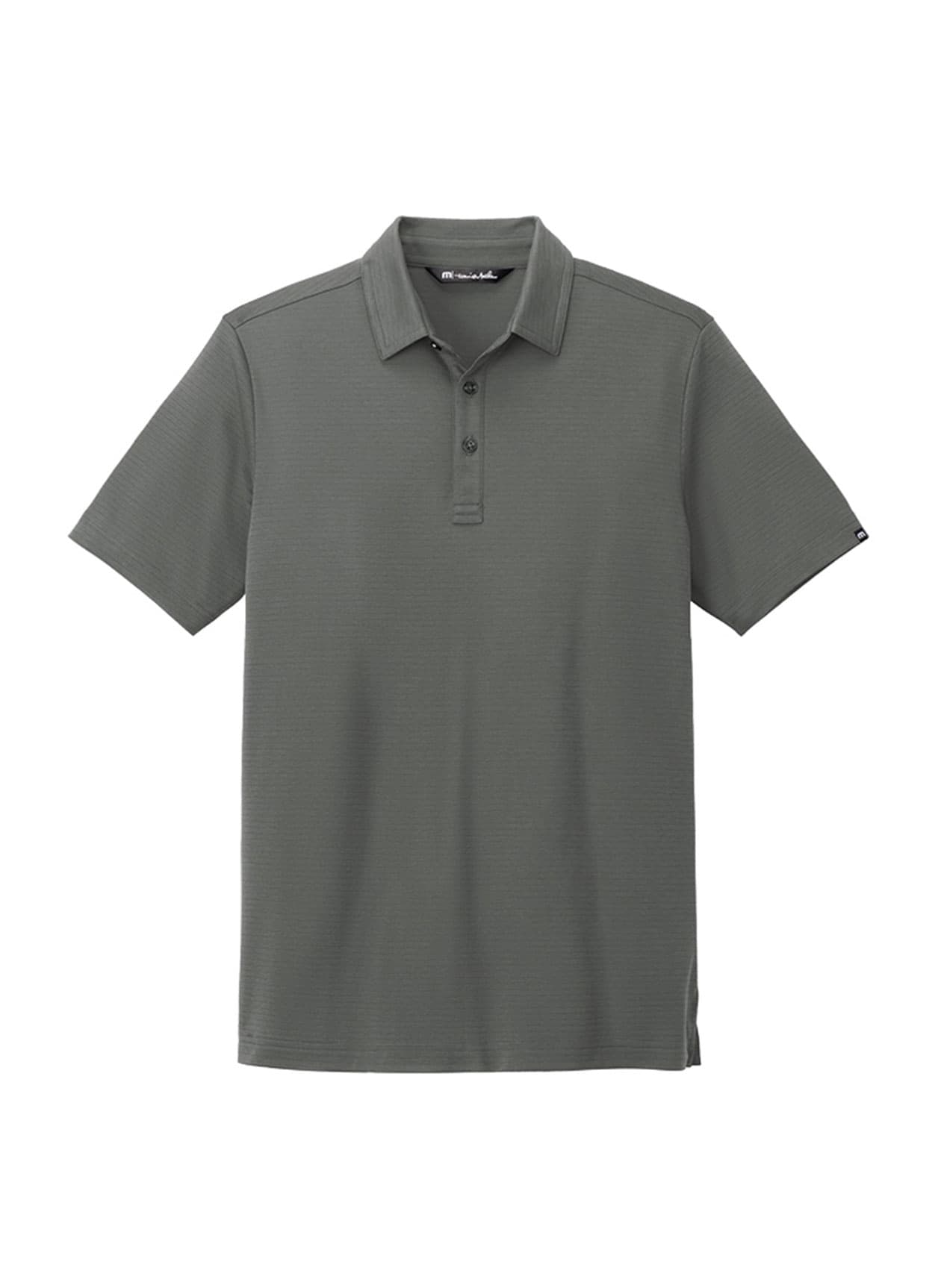 TravisMathew Men's Bayfront Solid Polo - Dark Grey 3XL