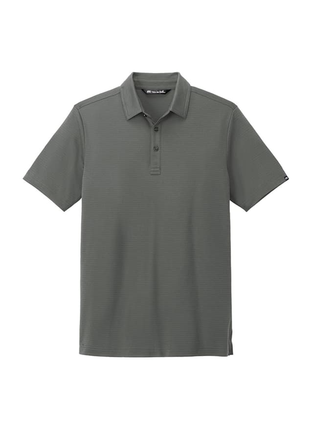 TravisMathew Men's Bayfront Solid Polo - Dark Grey 3XL