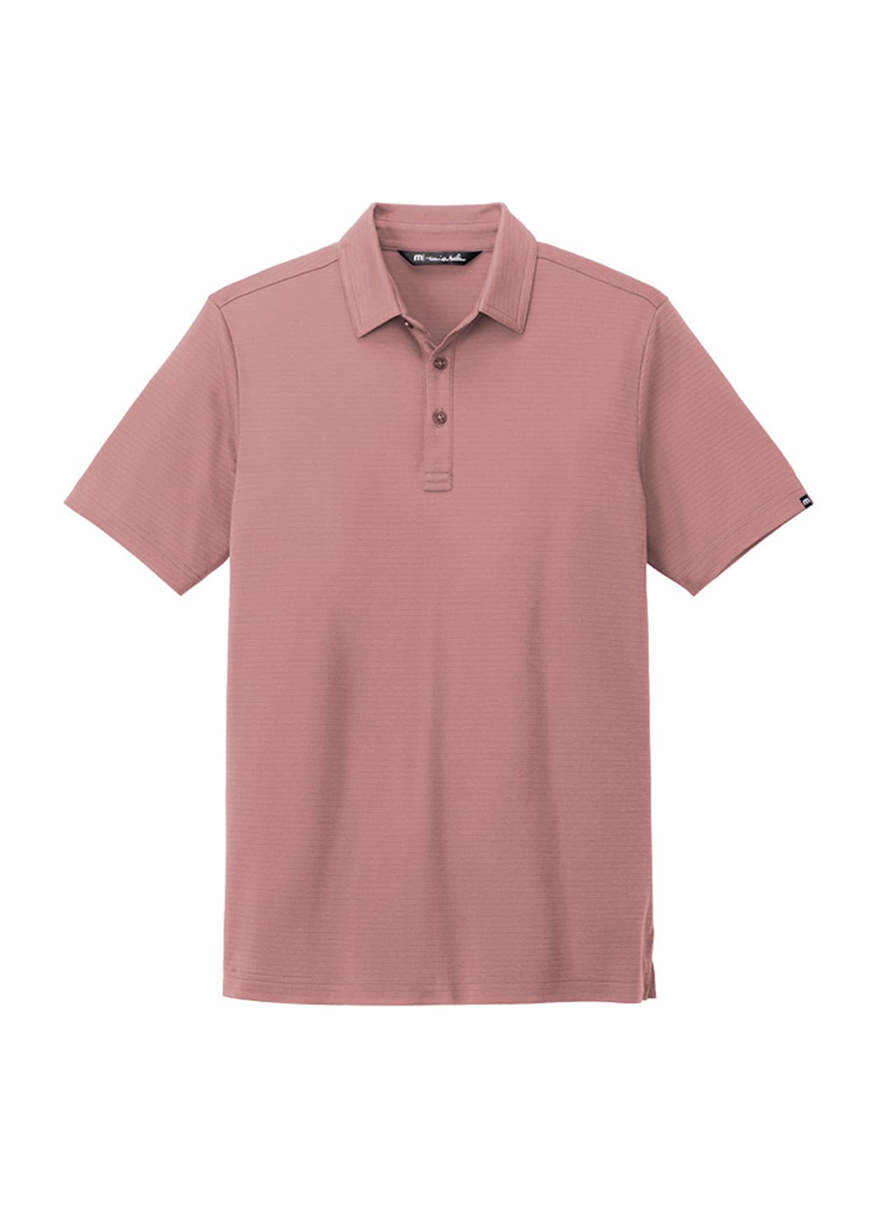 TravisMathew Men's Bayfront Solid Polo - Pink 3XL