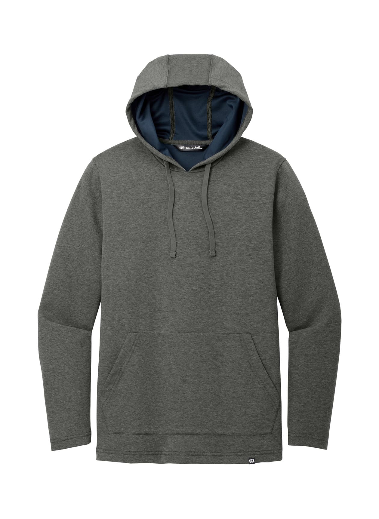 TravisMathew Men's Coveside Hoodie - Black,Dark Grey 3XL