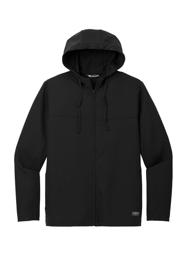 TravisMathew Men's Balboa Hooded Full-Zip Jacket - Black 3XL