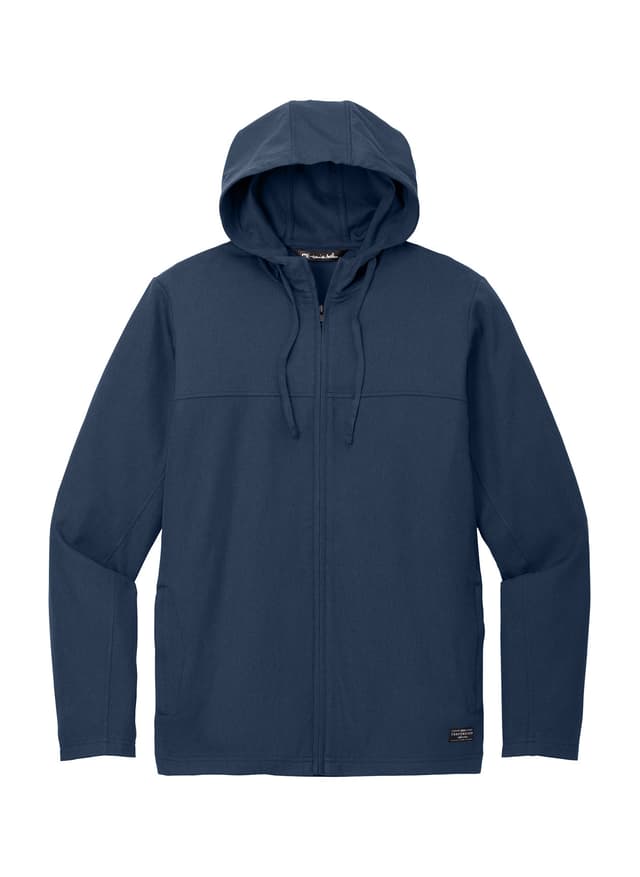 TravisMathew Men's Balboa Hooded Full-Zip Jacket - Navy 3XL