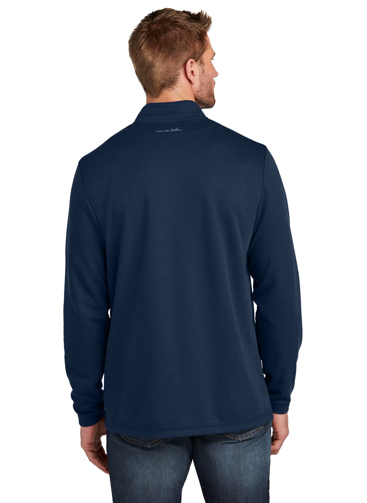 TravisMathew Men's Coveside 1/4-Zip - Navy 3XL