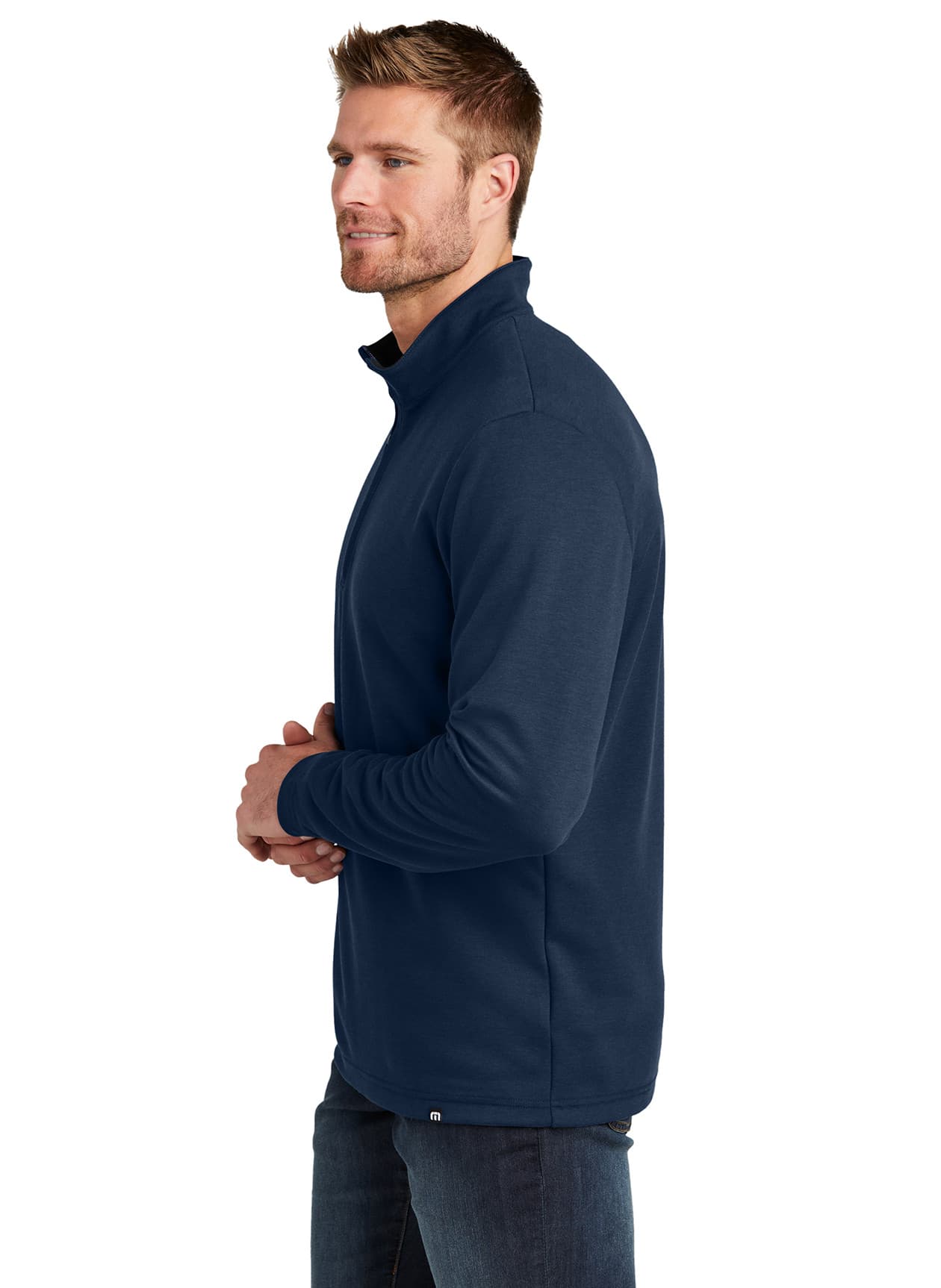 TravisMathew Men's Coveside 1/4-Zip - Navy 3XL